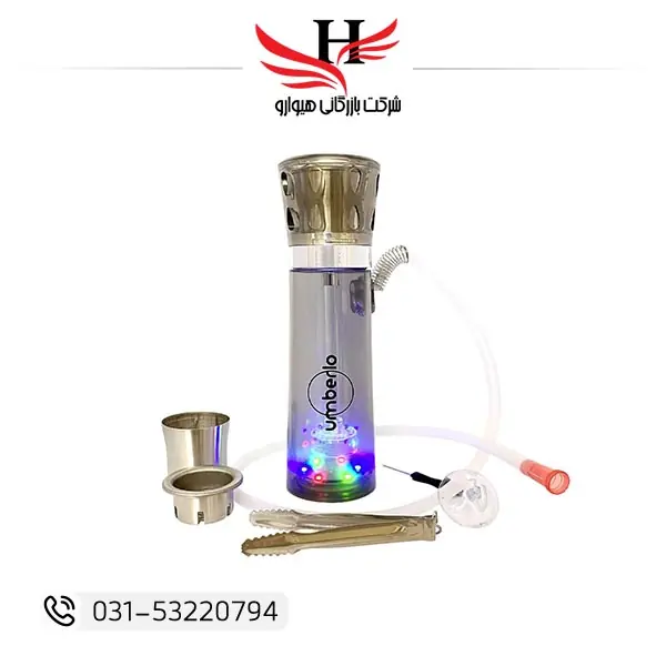 قلیان شارژی مسافرتی لوکس LUXE قابل حمل و شارژی، مناسب سفر و خرید عمده با قیمت همکاری از هیوارو نمایندگی شهرضا اصفهان و تهران